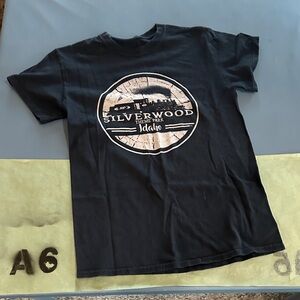 Silverwood Theme Park Black T-Shirt